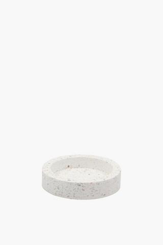 Terrazzo Candle Plate, 11x3cm