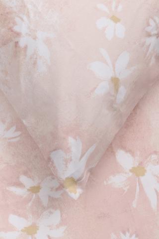 Winter Brushed Microfibre Flannel Floral Fitted Sheet