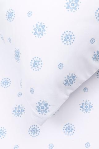 Microfibre Winter Brushed Flannel Larimar Fitted Sheet