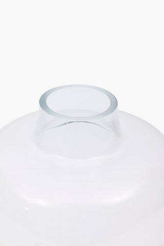 Glass Bottle Vase, 25x38cm