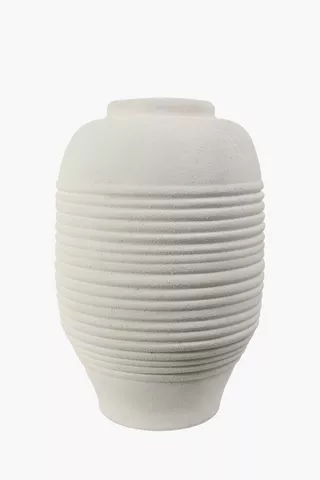 Maria Ribbed Vase, 44x73cm