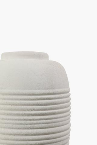 Maria Ribbed Vase, 44x73cm