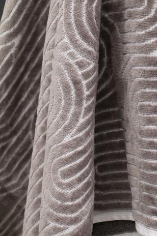 Jacquard Linen Cotton Tufted Hand Towel