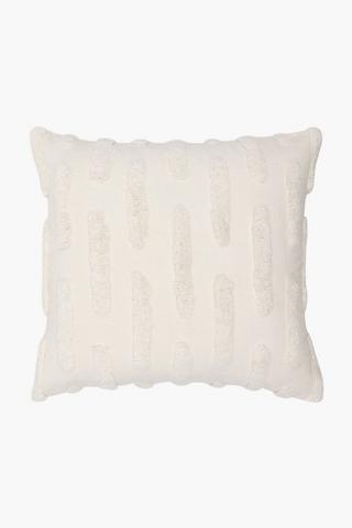 Textured Lines Scatter Cushion, 50x50cm