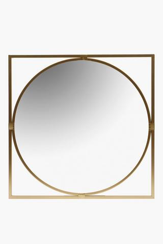 Square Frame Mirror, 70cm
