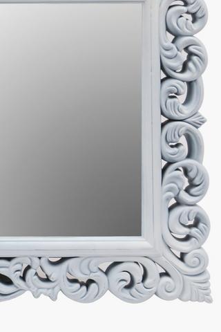 Classic Lattice Mirror, 89x62cm
