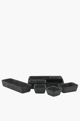 8 Piece Felt Organiser