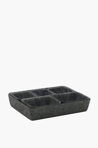 8 Piece Felt Organiser