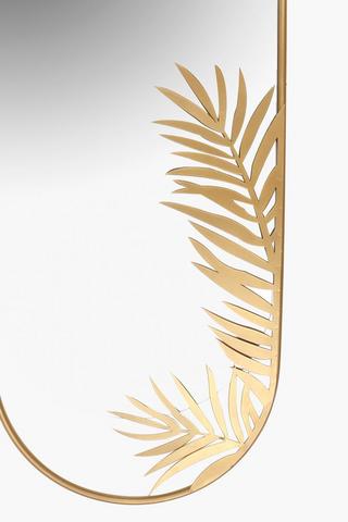 Leafy Pill Mirror, 35x90cm