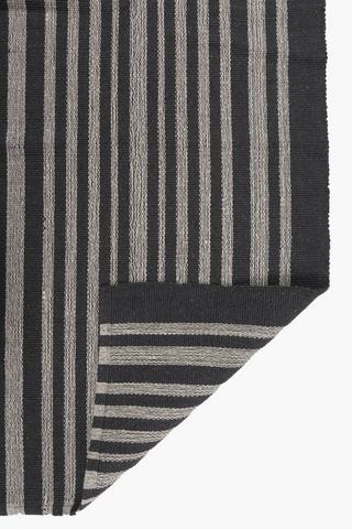 Opp Trinidad Jacquard Stripe Rug, 50x80cm