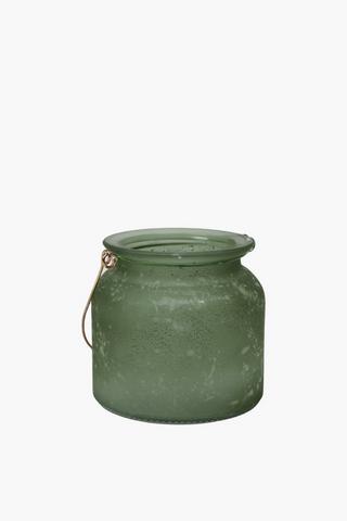 Frosted Glass Lantern, 10cm
