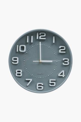 Dimensional Digit Clock, 30cm