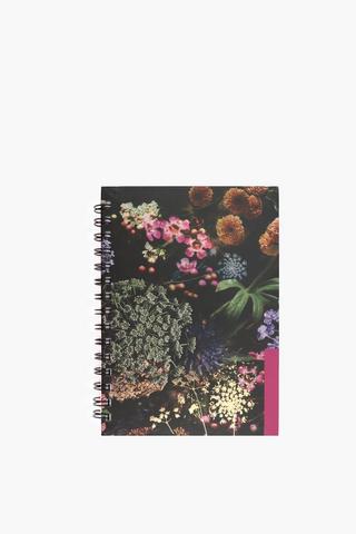 Onyx Foil Spiral Notebook A5
