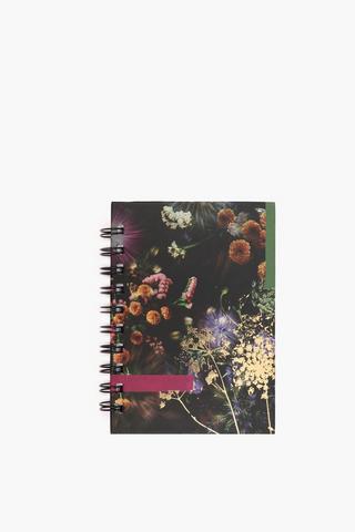 Onyx Foil Spiral Notebook A6