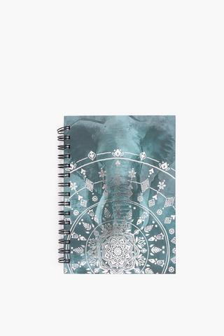 Mandala Foil Spiral Notebook A5