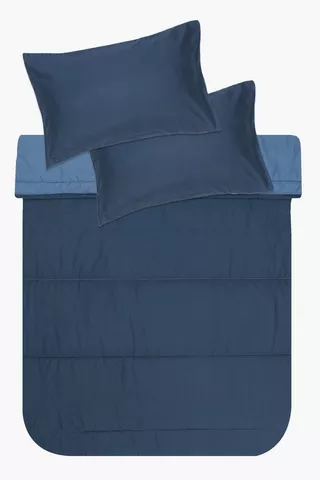 Soft Touch Woven Plain Comforter Set