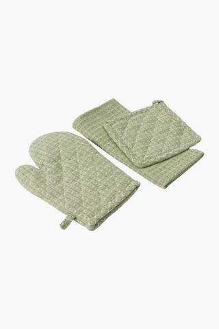 3 Pack Kitchen Linen Set