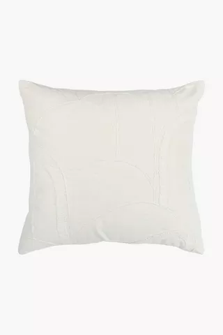 Textured Arch Scatter Cushion, 50x50cm