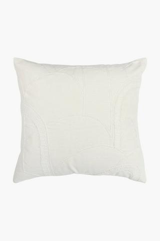 Textured Arch Scatter Cushion, 50x50cm