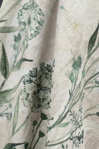 Printed Cotton Botanic Hand Towel