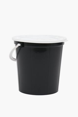 Plastic Bucket With Lid, 10l