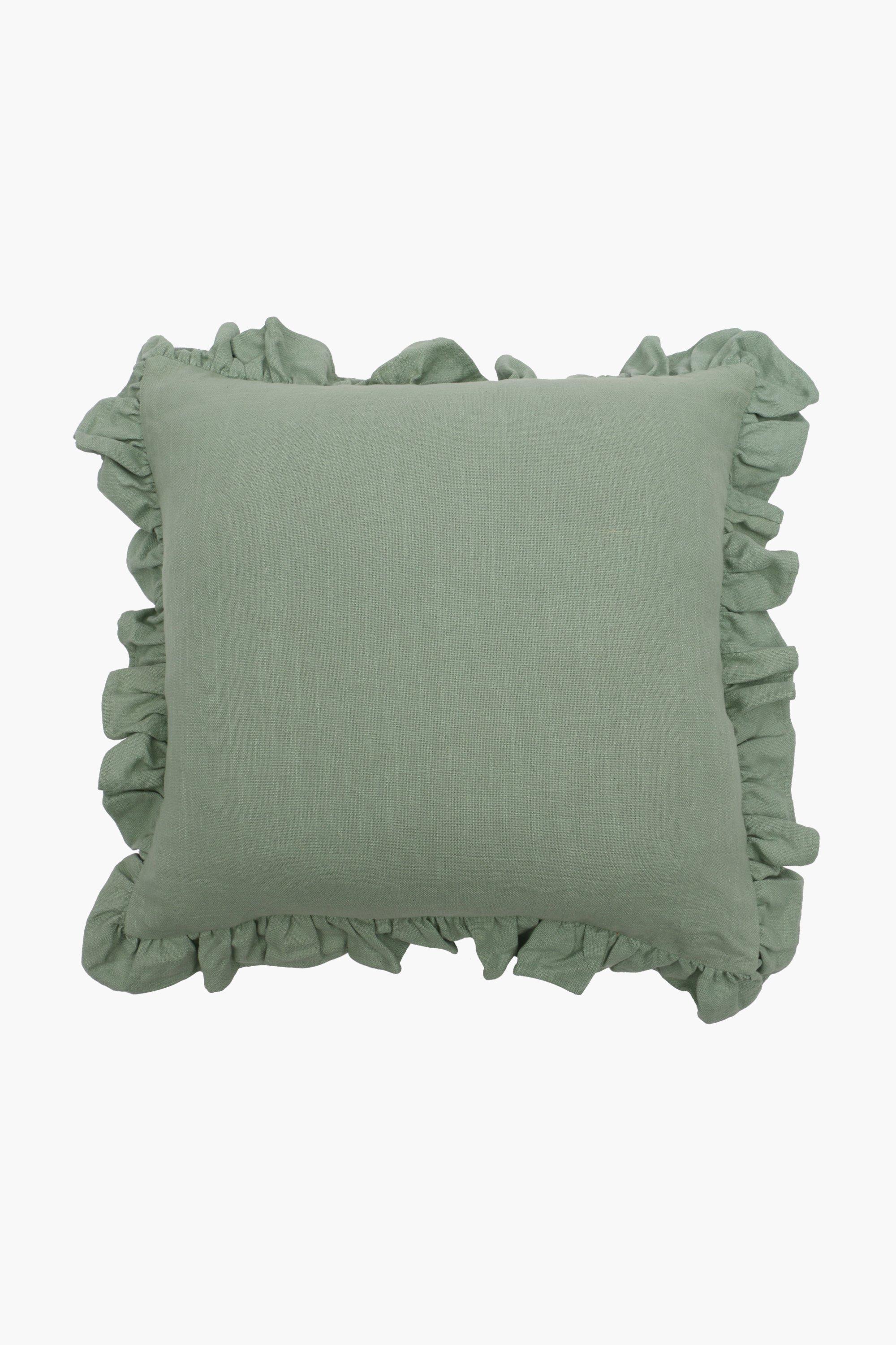 Edge Frill Scatter Cushion, 55x55cm