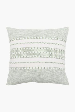 Textured Geometric Scatter Cushion, 50x50cm