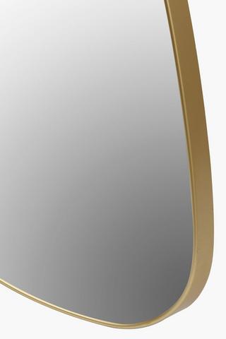 Teardrop Oval Mirror, 48cm