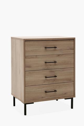 Pembrooke 4 Drawer Unit, 73x45x92 cm