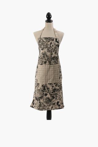 Floral Cotton Apron