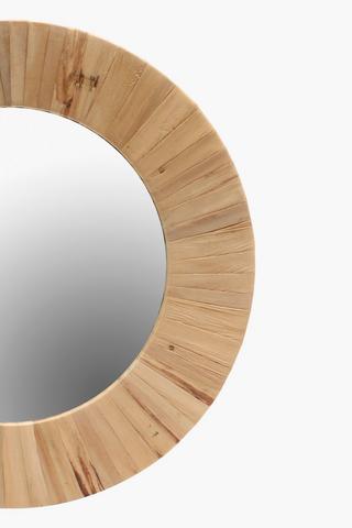 Rattan Border Mirror, 40cm