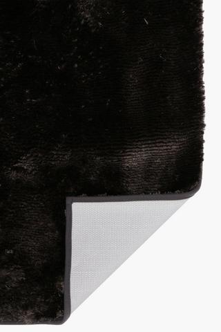 2 Piece Shaggy Pile Bath Mat Set