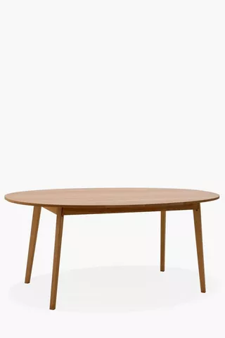 Oval Dining Table, 180x90x77 cm