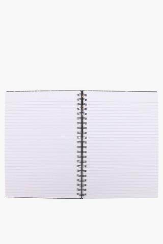 Dream World Map Spiral Notebook A4