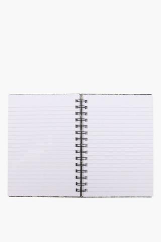 Africa Map Foil Spiral Notebook A5