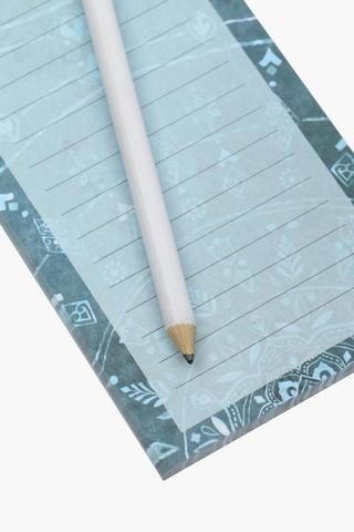 Mandala Notepad With Pencil