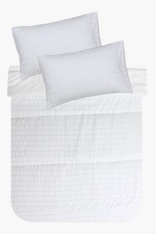 Soft Touch Seersucker Classic Comforter Set
