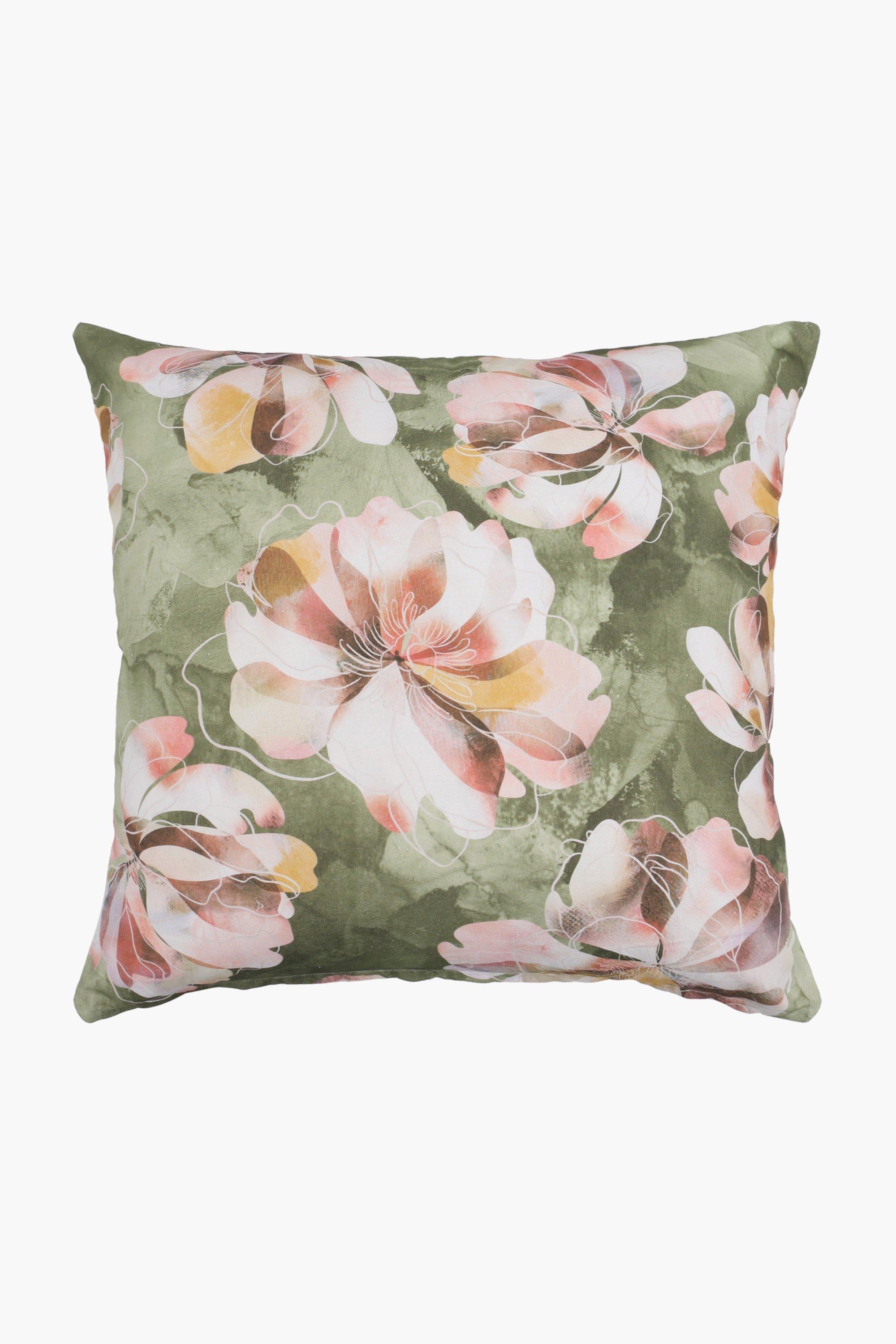 Printed Goldstone Floral Scatter Cushion Cover, 60x60cm