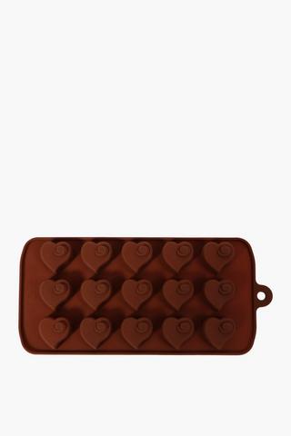 Silicone Heart Chocolate Mould