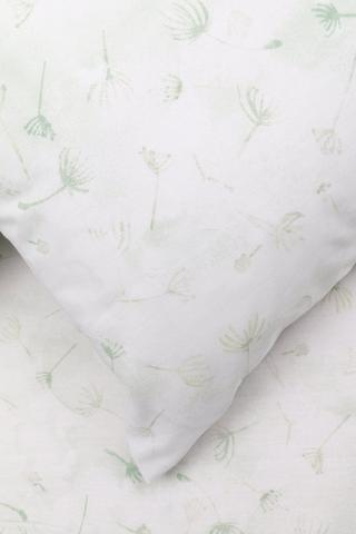 132 Thread Count Botanic Leaf Fitted Sheet