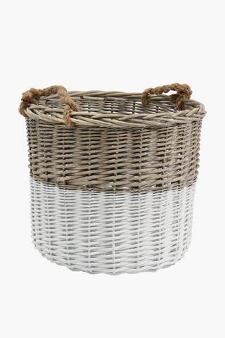 Khalahari Two Tone Basket Large, 50cm Round