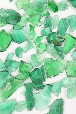 Emerald Filler Stones, 511g