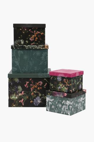 Onyx Floral Gift Box Extra Extra Large