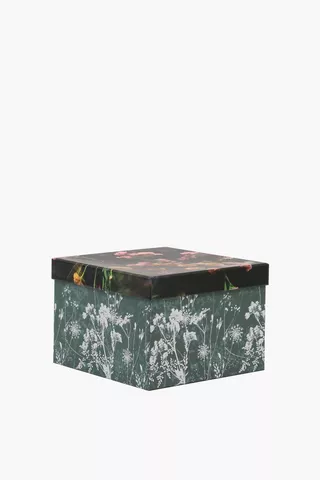 Onyx Floral Gift Box Medium