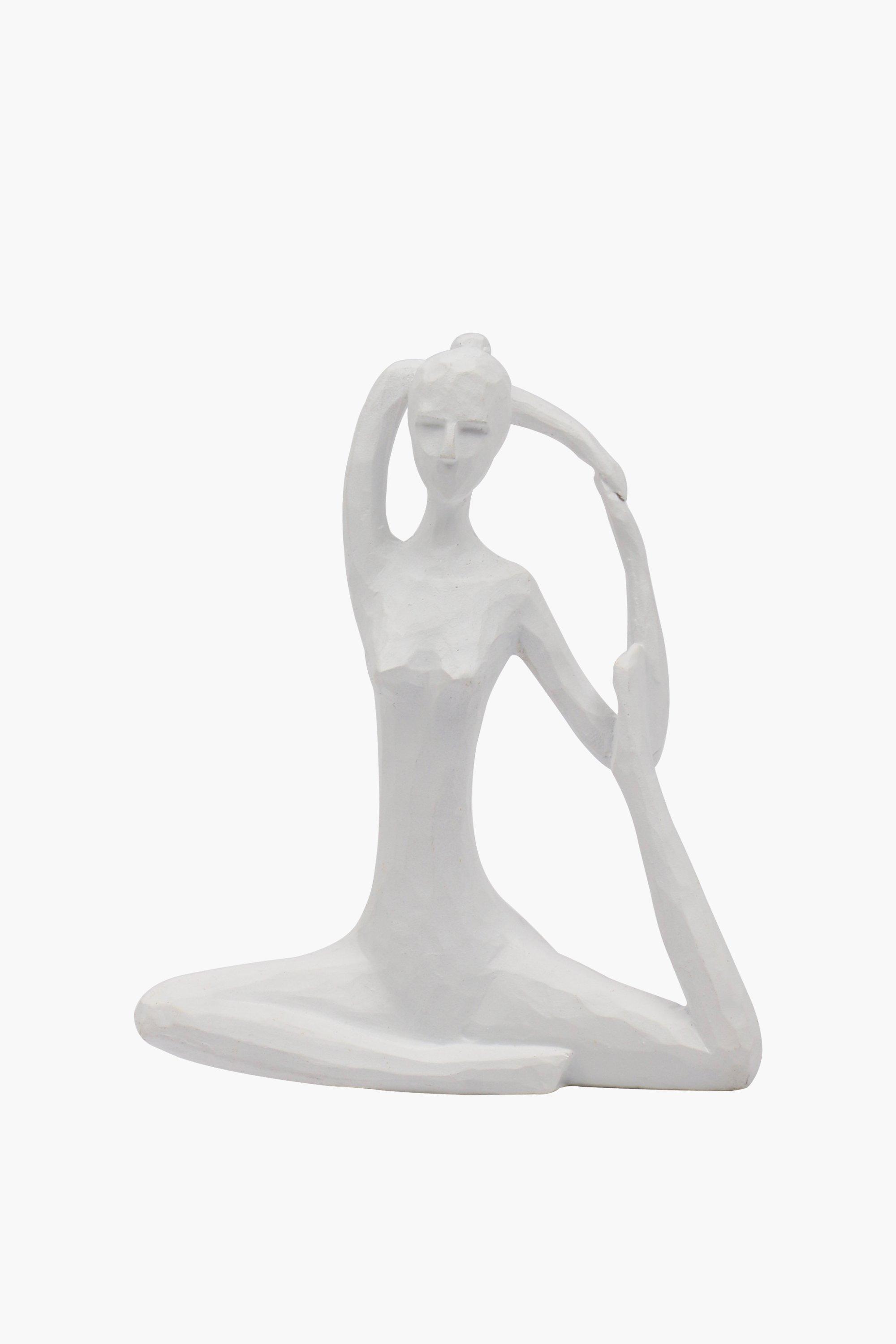 Resin Yoga Statue, 16cm