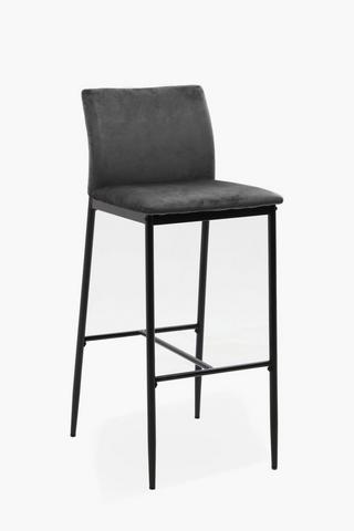 Demina Velvet Nook Chair