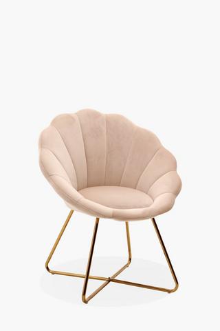 Scalloped Disc Chair