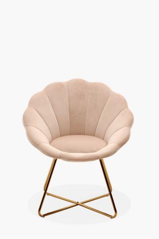 Scalloped Disc Chair