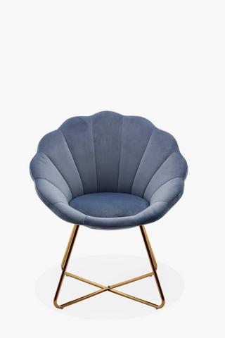 Scalloped Disc Chair