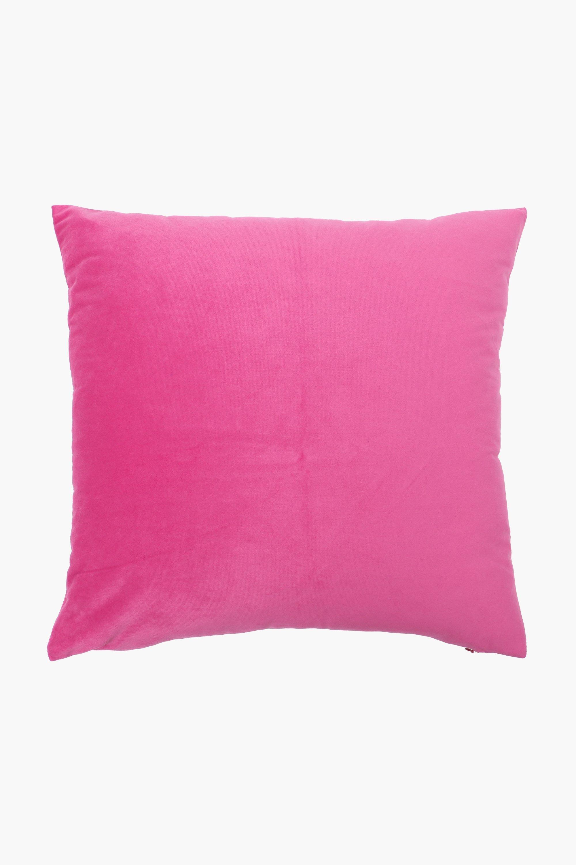Blue Pleated Scatter Cover 50x50cm